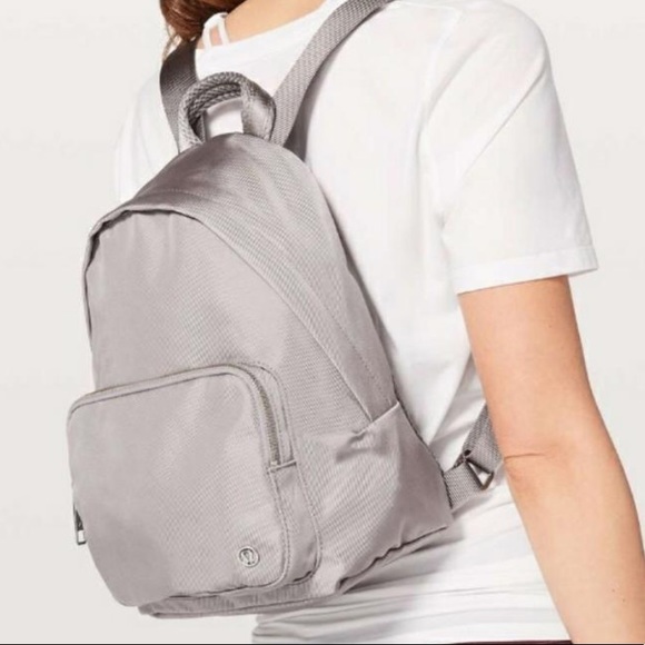 lululemon athletica Handbags - Lululemon Everywhere Mini Backpack -5L in silver